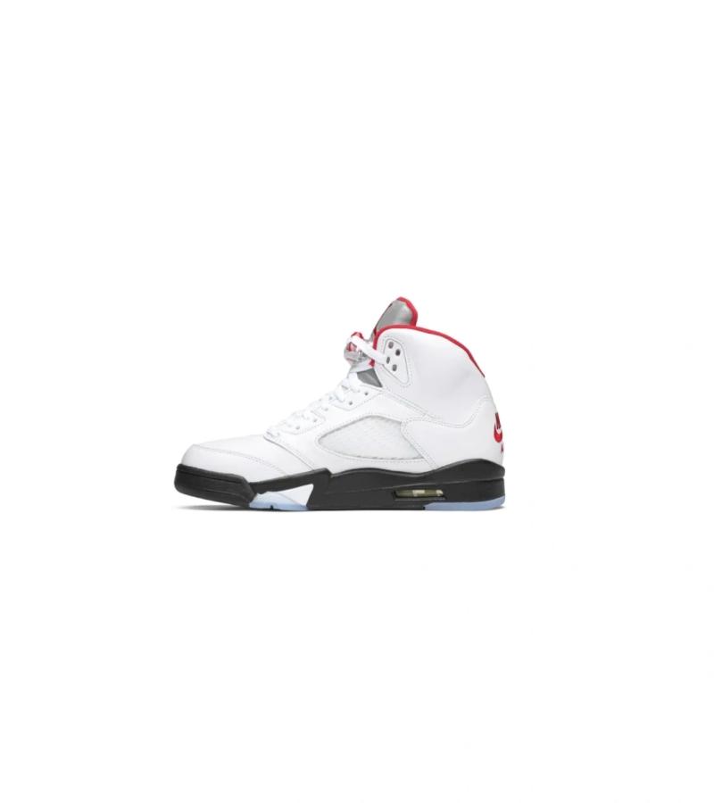 Air Jordan 5 Retro 'White Fire Red